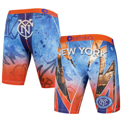 Unbranded Mens Ethika Orange New York City FC Micromesh Boxer Briefs