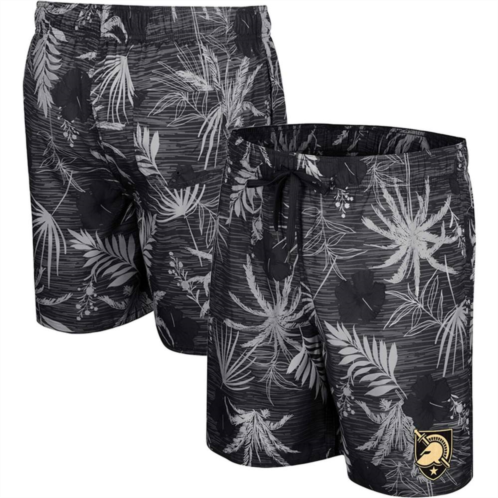 Mens Colosseum Black Army Black Knights What Else is New Swim Shorts