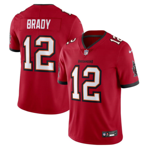 Mens Nike Tom Brady Red Tampa Bay Buccaneers Vapor Untouchable Limited Jersey