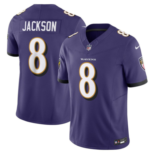 Mens Nike Lamar Jackson Purple Baltimore Ravens Vapor F.U.S.E. Limited Jersey