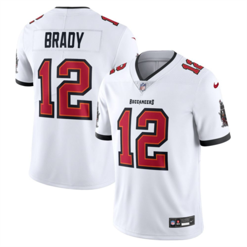 Mens Nike Tom Brady White Tampa Bay Buccaneers Vapor Untouchable Limited Jersey
