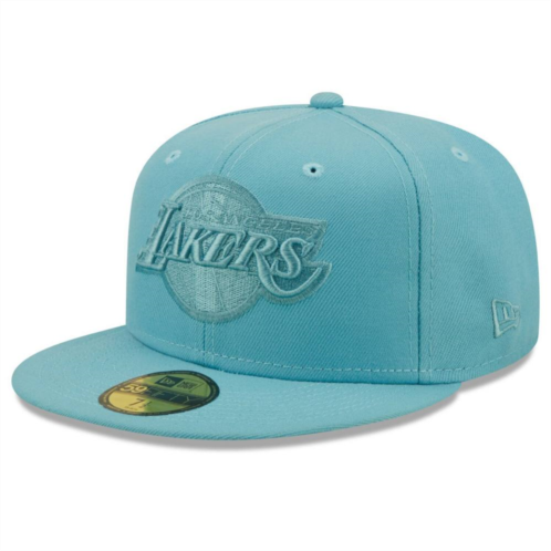 Mens New Era Blue Los Angeles Lakers Color Pack Foam 59FIFTY Fitted Hat