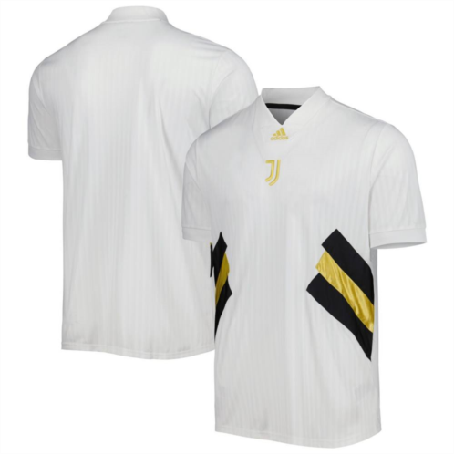 Mens adidas White Juventus Football Icon Jersey