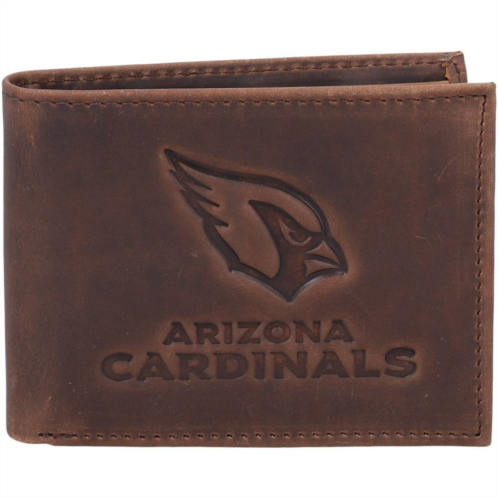 Unbranded Brown Arizona Cardinals Bifold Leather Wallet