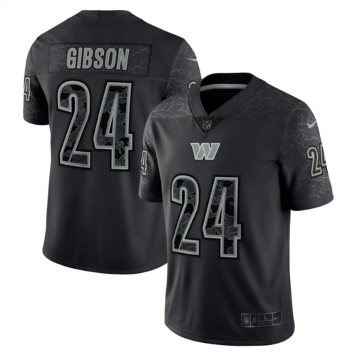 Mens Nike Antonio Gibson Black Washington Commanders RFLCTV Limited Jersey