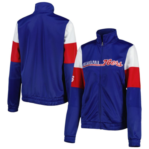 Womens G-III 4Her by Carl Banks Royal Philadelphia 76ers Change Up Full-Zip Track Jacket