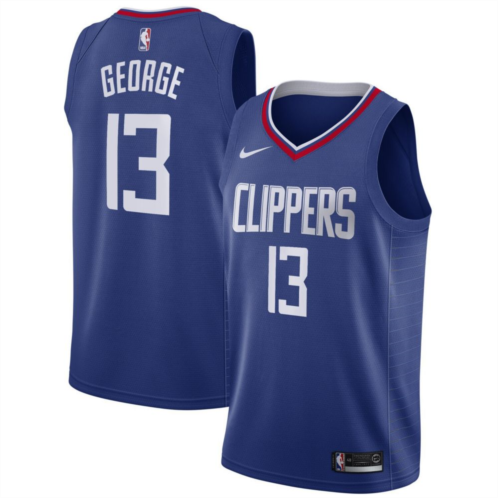Mens Nike Paul George Blue LA Clippers 2019/20 Swingman Jersey - Icon Edition