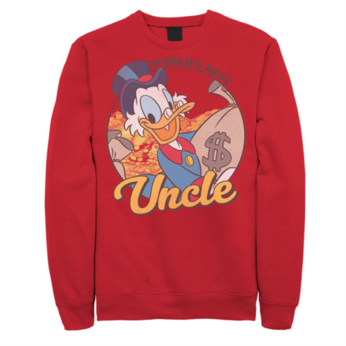 Licensed Character Mens DuckTales Scrooge McDuck Worlds Best Uncle Sweater