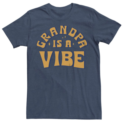 Unbranded Mens Grandpa Is A Vibe Graphic Tee