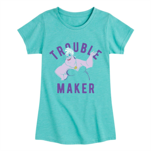 Disneys The Little Mermaid Ursula Girls 7-16 Trouble Maker Graphic Tee