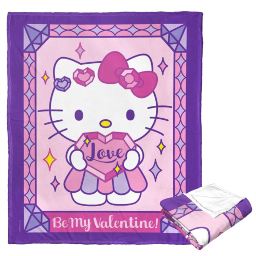 Licensed Character Hello Kitty Valentine Love Throw Blanket