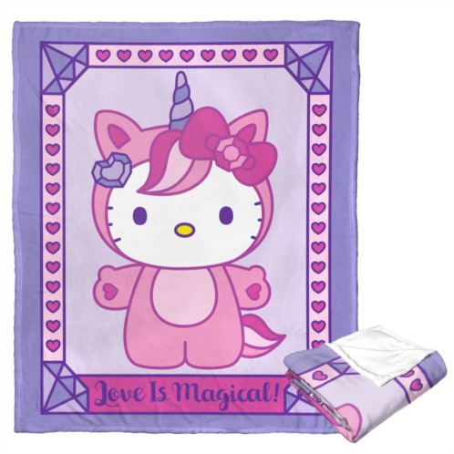 Licensed Character Hello Kitty Love Is Magical Throw Blanket