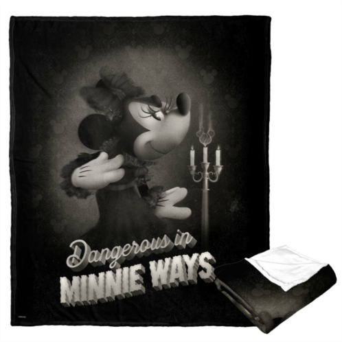 Licensed Character Disneys Minnie Mouse Minnies Evil Ways Throw Blanket