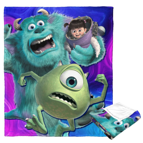 Licensed Character Monsters Inc. Monster Run Silk Touch Throw Blanket