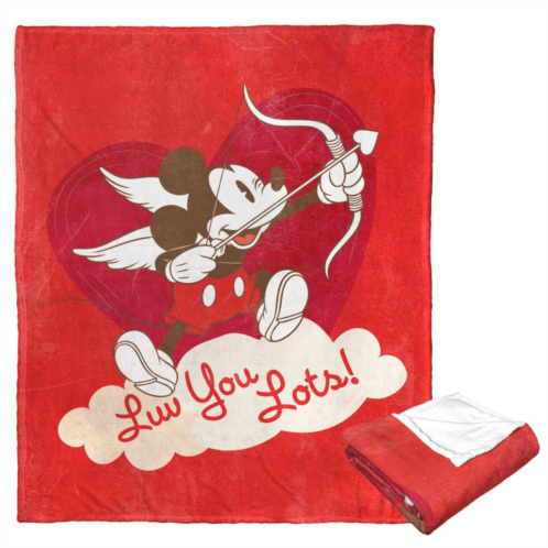 Licensed Character Mickey Mouse Cherub Mickey Silk Touch Throw Blanket