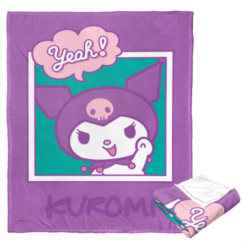Licensed Character My Melody Yeah Kuromi Silk Touch Throw Blanket