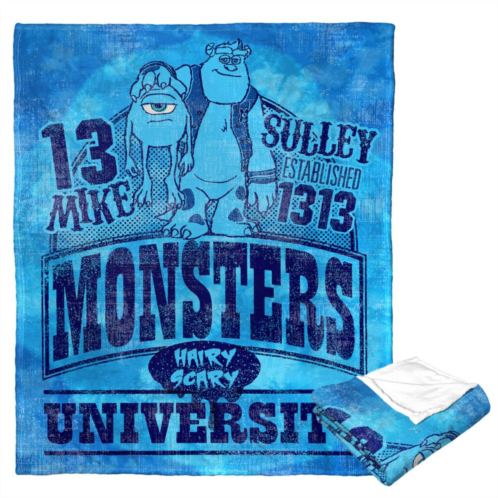Licensed Character Disney / Pixars Monsters Inc. Festive Monsters Silk Touch Throw Blanket
