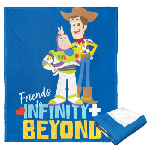 Licensed Character Disney/Pixar Toy Story Friends to Infinity and Beyond Silky Touch Throw Blanket