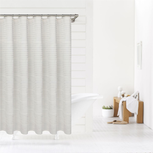 Sonoma Goods For Life Weft Striped Shower Curtain