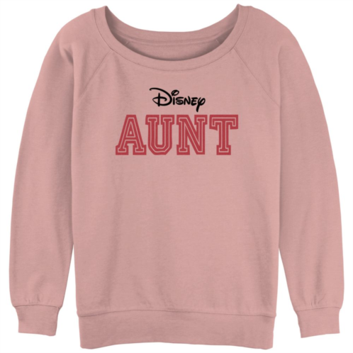 Licensed Character Juniors Disney Aunt Varsity Style Graphic Fleece