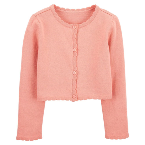 Toddler Girl Carters Button-Front Cardigan