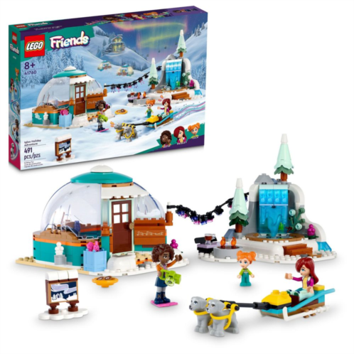 LEGO Friends Igloo Holiday Adventure Building Toy Set 41760 (491 Pieces)