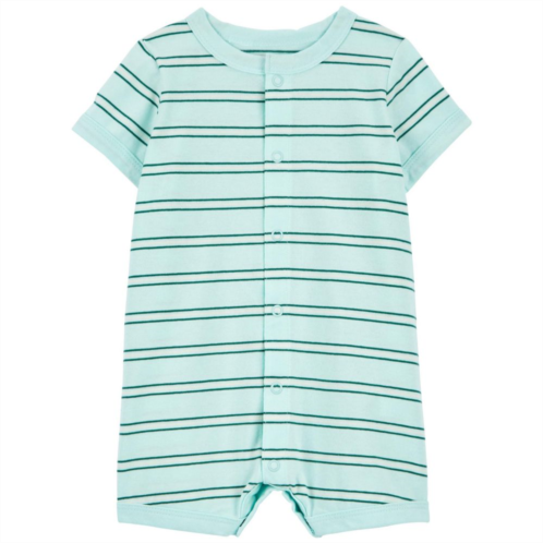 Baby Boy Carters Striped Snap-Up Romper