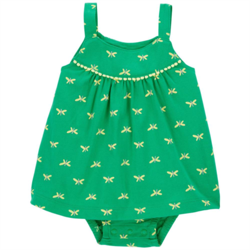 Baby Girl Carters Butterfly Sunsuit