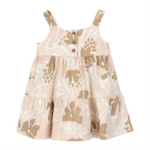 Baby Girl Carters Floral Tank Top Sleeveless Dress