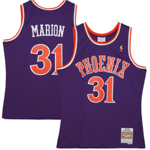 Unbranded Mens Mitchell & Ness Shawn Marion Purple Phoenix Suns 2005/06 Hardwood Classics Swingman Jersey