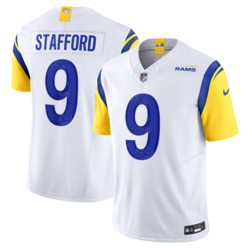 Mens Nike Matthew Stafford White Los Angeles Rams Vapor F.U.S.E. Limited Jersey