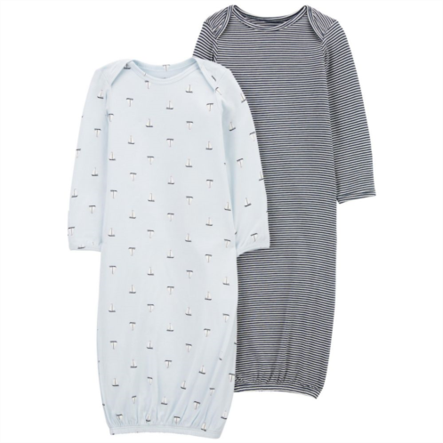 Baby Boy Carters 2-Pack PurelySoft Sleeper Gowns