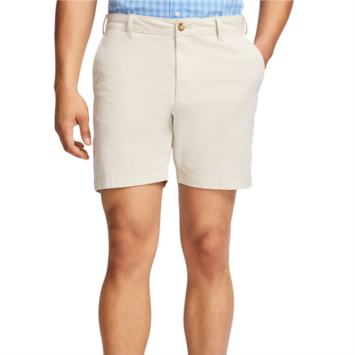 Mens IZOD 7-in. Saltwater Flat Front Chino Shorts