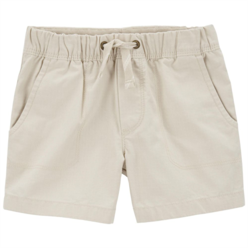 Toddler Boy Carters Pull-On Canvas Shorts