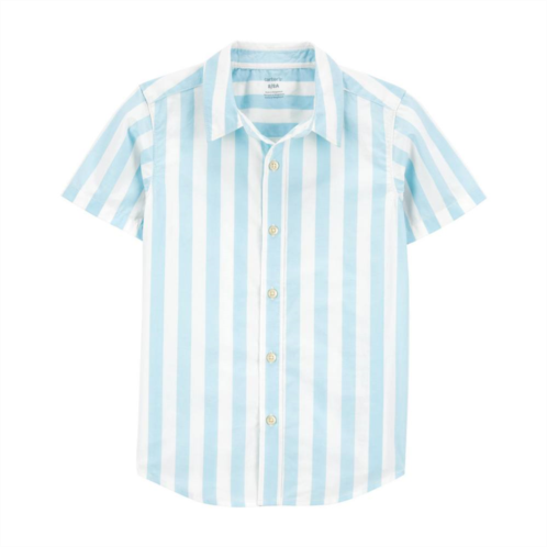 Boys 4-12 Carters Striped Button-Down Shirt