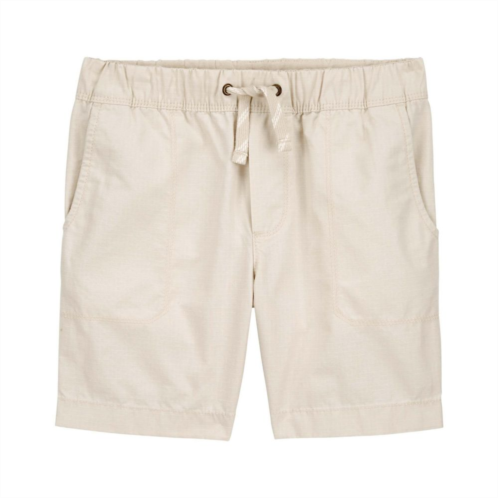 Boys 4-14 Carters Pull-On Canvas Shorts