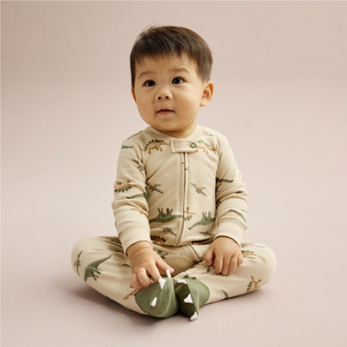 Baby Boy Carters Dinosaur Zip-Up Sleep & Play