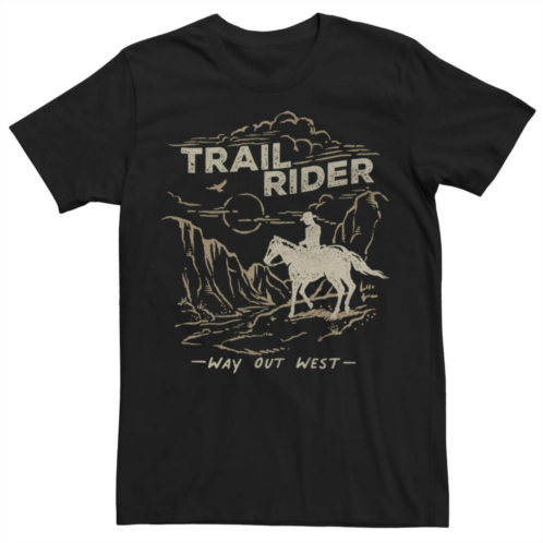 Generic Mens Trail Rider Way Out West Graphic Tee