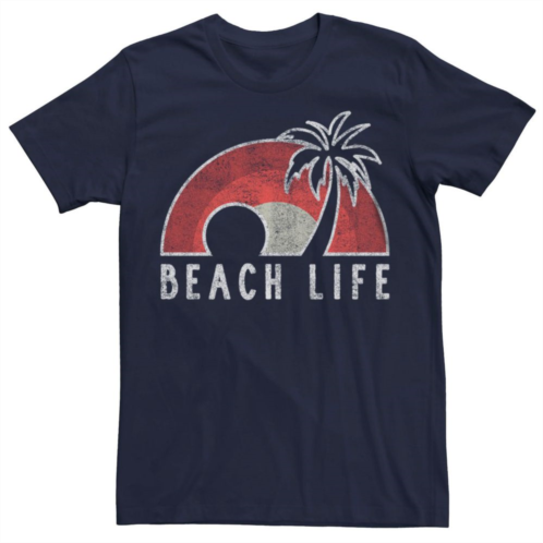 Generic Mens Beach Life Graphic Tee