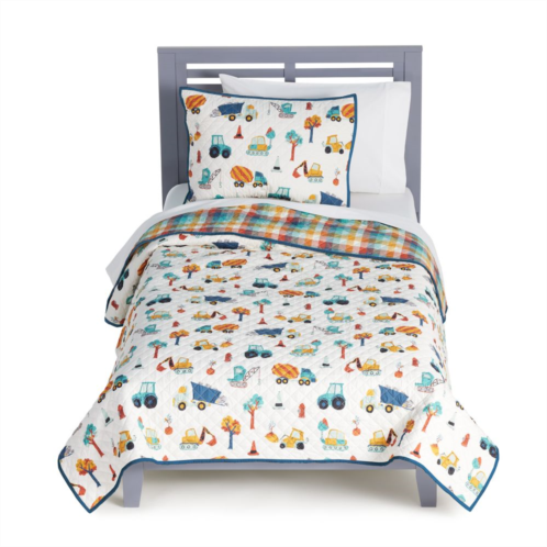 The Big One Kids Silas Construction Quilt Set with Shams