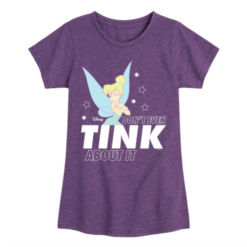 Disneys Tinker Bell Girls 7-16 Dont Tink About It Graphic Tee
