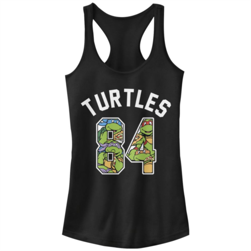 Juniors Nickelodeon Teenage Mutant Ninja Turtles 1984 Logo Racerback Tank Top