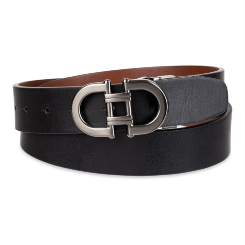 Mens Sonoma Goods For Life Two-In-One Reversible Double Ended Equestrian Buckle Dress Belt