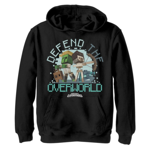 Boys 8-20 Minecraft Legends Defend The Overworld Hoodie