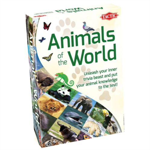 Tactic Animals of the World Trivia Card Game