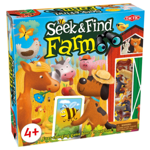 Tactic Seek & Find Farm Board Game