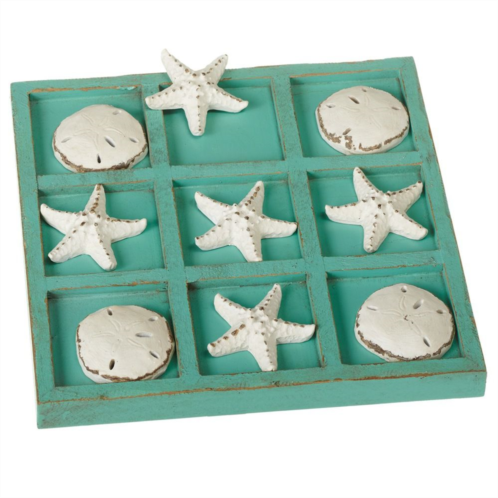 Diva At Home Set of 2 Starfish and Sand Dollar Tic Tac Toe Board Game 9