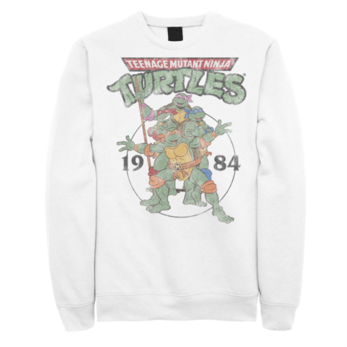Mens Nickelodeon Teenage Mutant Ninja Turtles Elite Group Est. 1984 Fleece Sweatshirt