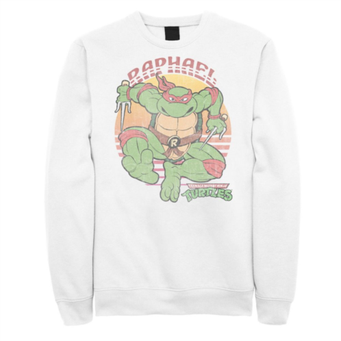 Mens Nickelodeon Teenage Mutant Ninja Turtles Raphael Sun Fleece Sweatshirt