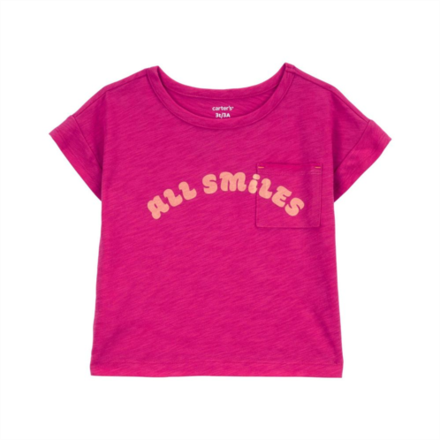 Toddler Girl Carters All Smiles Tropical Palm Tree Graphic Tee